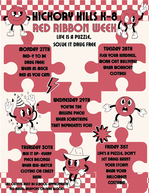 Red Ribbon Week Flyer